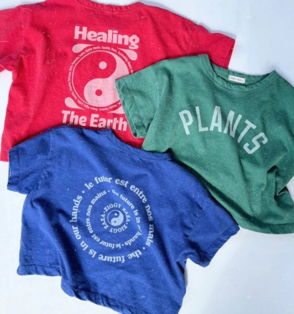 受け継いで着られるZIGGY ZAZAの子ども服